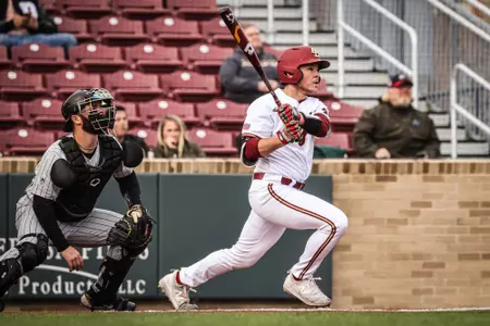 Peter Burns homers vs. Wake Forest
