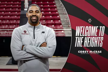 BC Men's Basketball - Corey McCrae