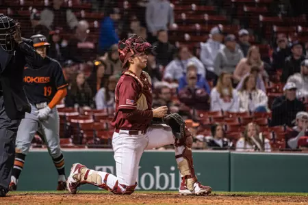 Parker Landwehr vs. Virginia Tech at Fenway Park