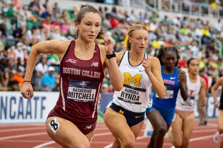 BC women's track & field - Kate Mitchell