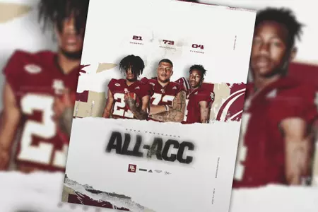 2022 Preseason All-ACC Graphic ft. DeBerry, Mahogany, Flowers