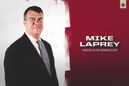 Mike Laprey has been promoted to the role of Associate Athletics Director for Communications