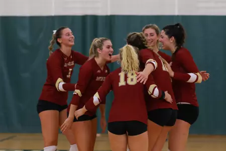 Eagles complete 3-0 sweep of Siena