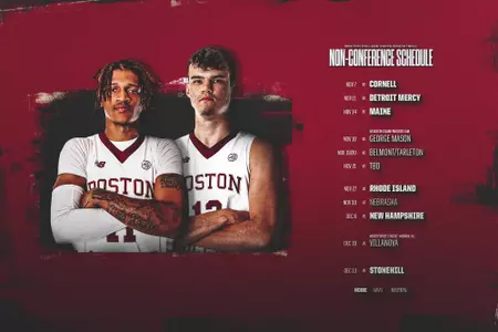 Boston College released its 2022-23 men's basketball non-conference schedule