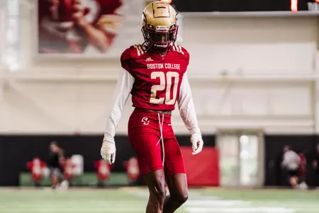 Elijah Jones at preseason camp day one.