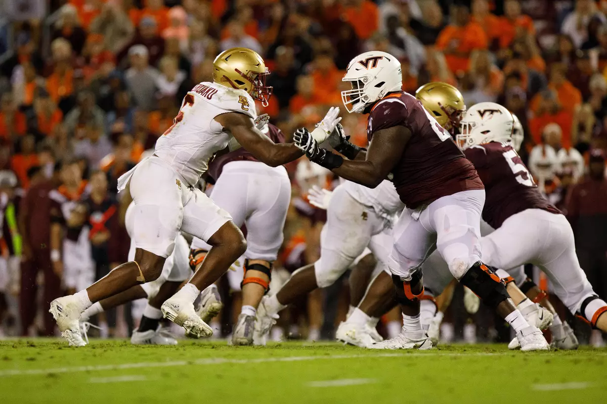 Boston College dropped its ACC opener on Sept. 10 at Virginia Tecj