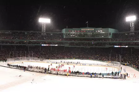 Wide photo of Frozen Fenway