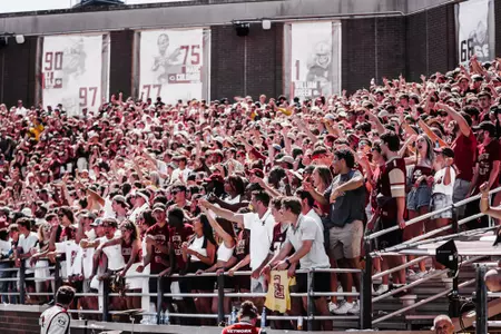 BC student section at the 2022 home opener.