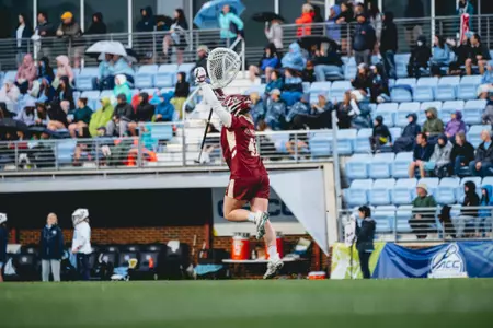 Maddy Manahan Playing Against UNC in the ACC Championship Game