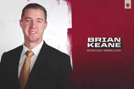 Brian Keane assistant coach announcement graphic