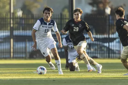 Javi Gaytan against Notre Dame