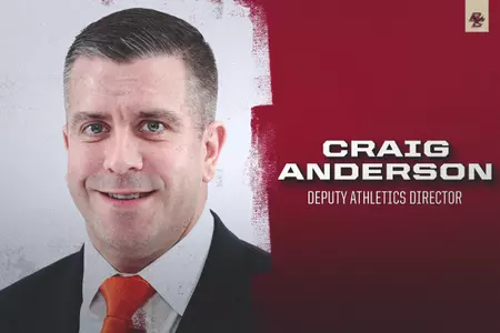 Craig Anderson has been hired as Deputy Athletics Director at Boston College