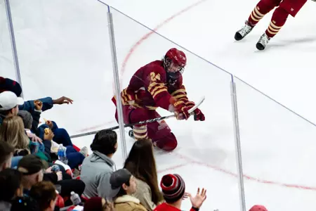 Andre Gasseau celebrates a goal at Sacred Heart