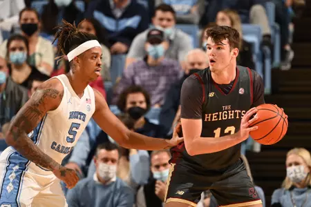 Quinten Post and the BC Men's Basketball team are set to face North Carolina on Tuesday night