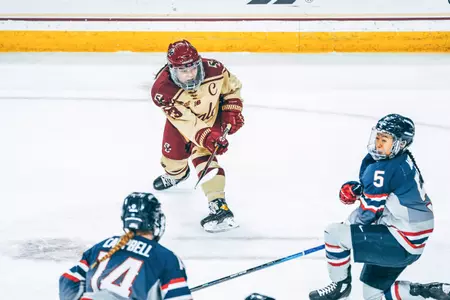 Cayla Barnes takes a shot against UConn