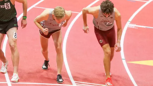 Eero Helenius and Edward Kristine at Suffolk Invitational