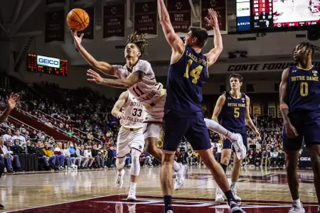 Makai Ashton-Langford scores over Notre Dame