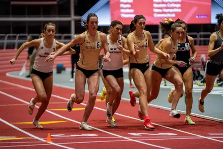 Sarah Flynn, Maureen Lewin, and Katherine Mitchell at Eagle Elite Invitational