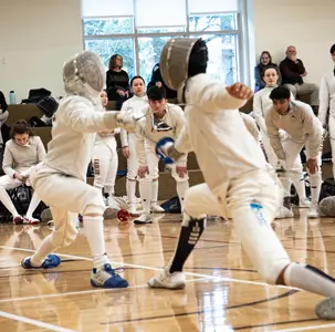 BC Fencing during the Northeast Fencing Confeence