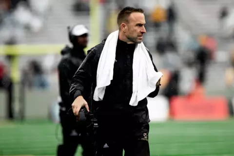 Jeff Hafley at Army.