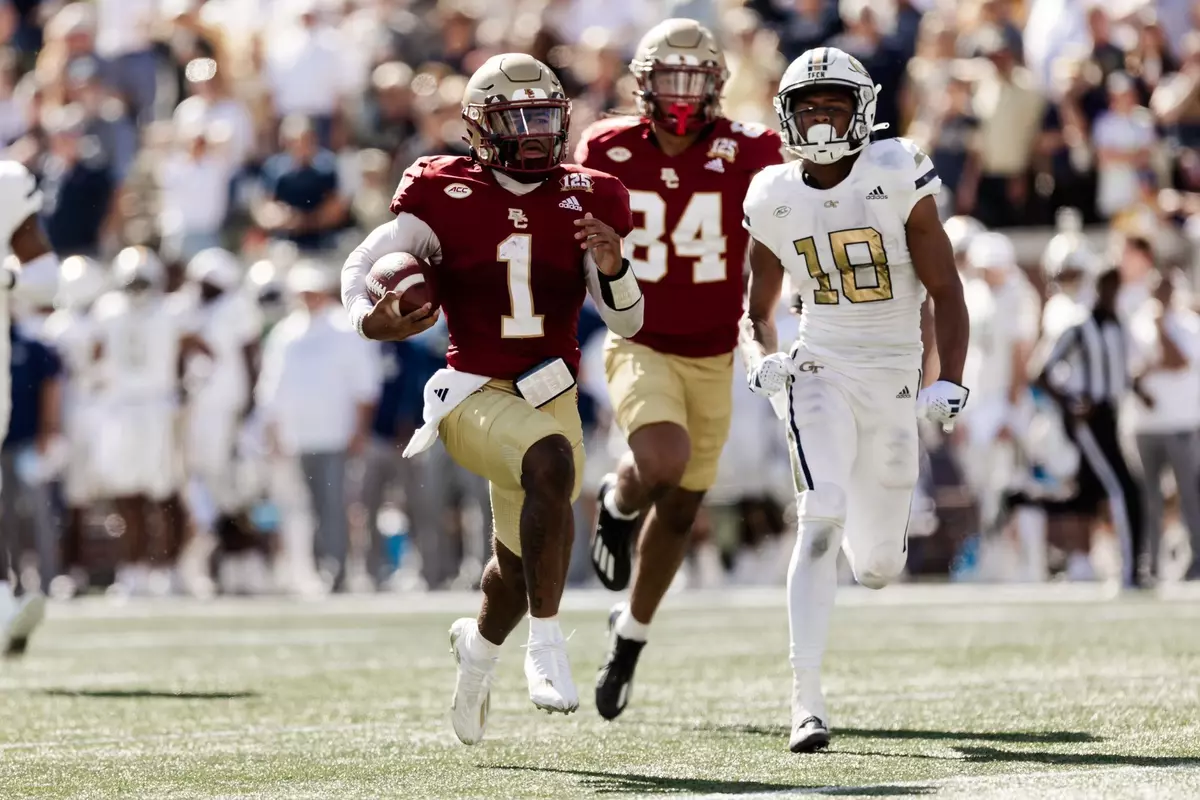 Thomas Castellanos touchdown run at Georgia Tech.