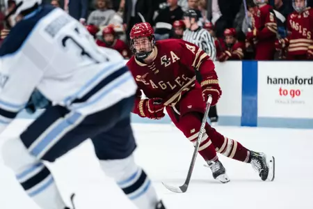 Jack Malone on the PK at Maine