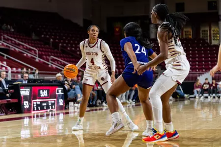 JoJo Lacey against Holy Cross