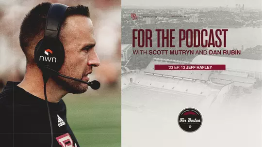 Podcast graphic ft. Jeff Hafley