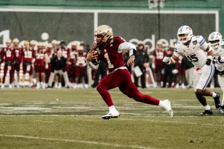 Thomas Castellanos rushes for positive yardage vs. SMU