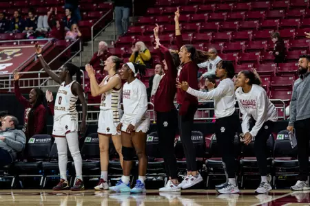 The bench celebrating