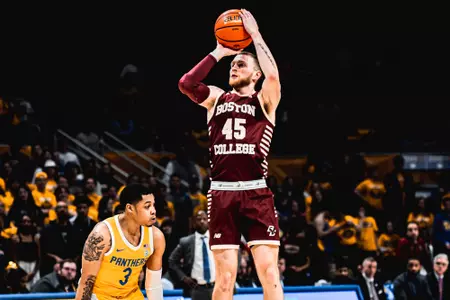 Mason Madsen led BC with 14 points in a loss at Pittsburgh