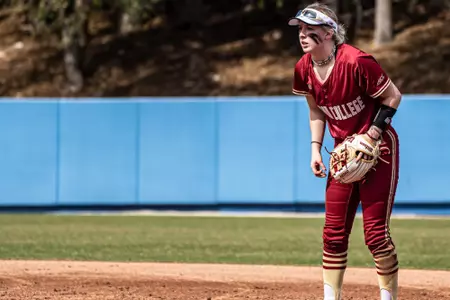 Abi Knight during game against LIU