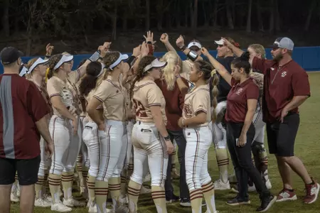 BC Softball after win against MTSU