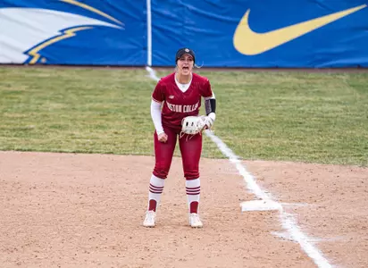 Freshman Meghan Schouten during game against Hofstra