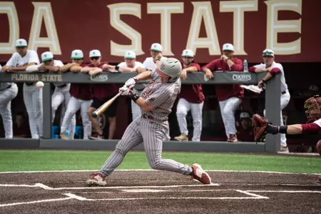 Peter Burns doubles at Florida State