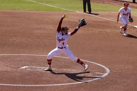 Abby Dunning during game two against NC State