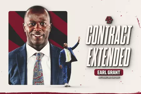 BC Head Men's Basketball Coach Earl Grant received a two-year contract extension