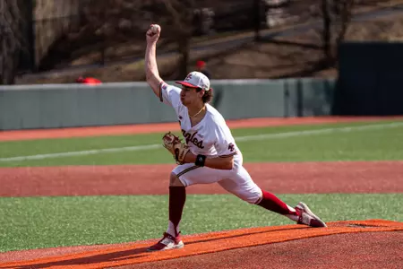 Chris Flynn pitches vs. NC State