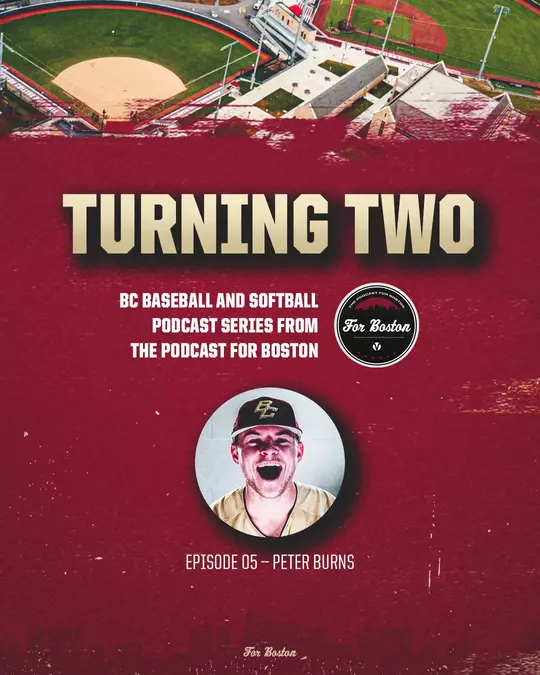 Turning Two Podcast Graphic ft. Peter Burns