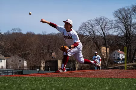 Henry Leake pitches vs. Georgia Tech