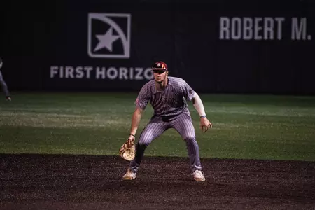 Joe Vetrano playing first base at Tennessee