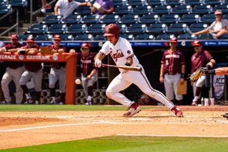 Boston College Baseball, Peter Burns bunt