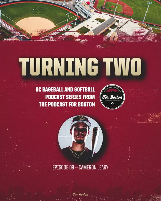 Turning Two Podcast Graphic Image ft. Cameron Leary