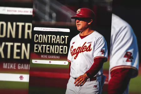 Mike Gambino contract extension graphic