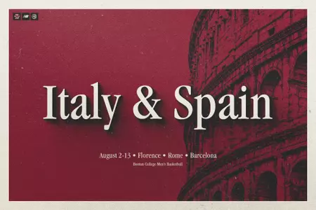 Boston College Men's Basketball foreign tour