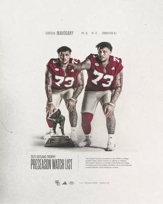 Outland Trophy Watch List graphic ft. Christian Mahogany