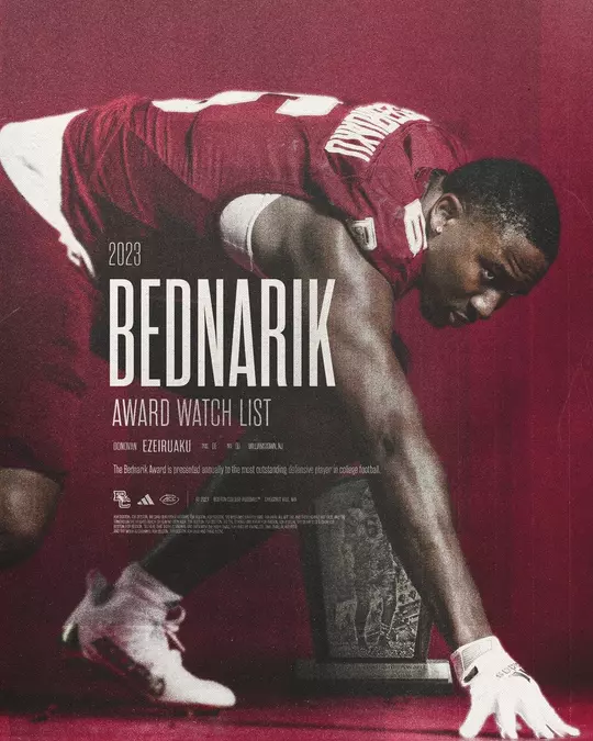 Bednarik Award Watch List Graphic ft. Donovan Ezeiruaku