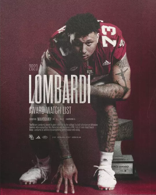 Lombardi Award Watch List Graphic ft. Christian Mahogany