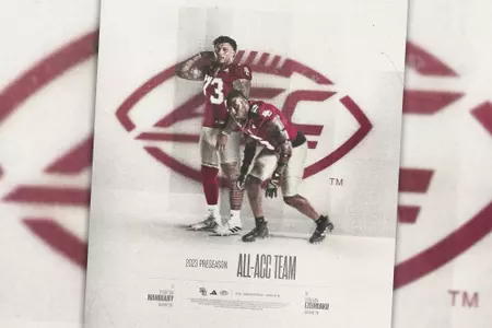 All-ACC Preseason Team Graphic ft. Donovan Ezeiruaku, Christian Mahogany