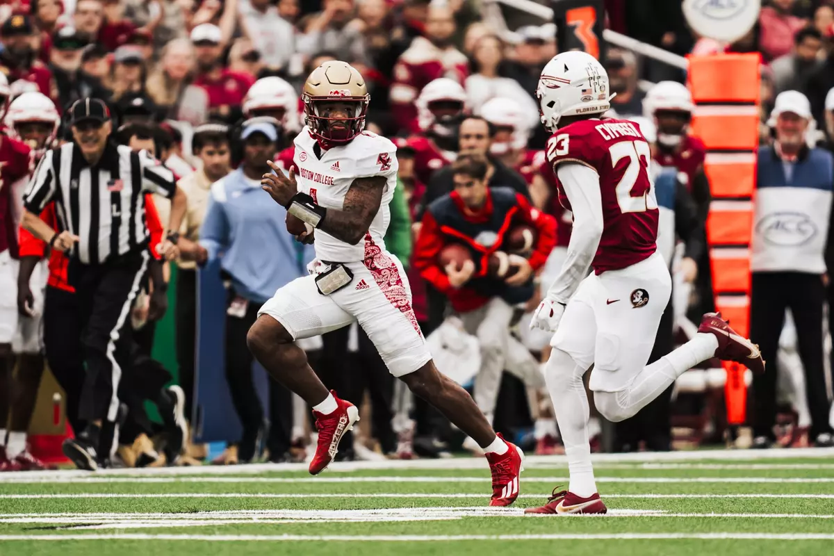 Thomas Castellanos speeds by Florida State defender